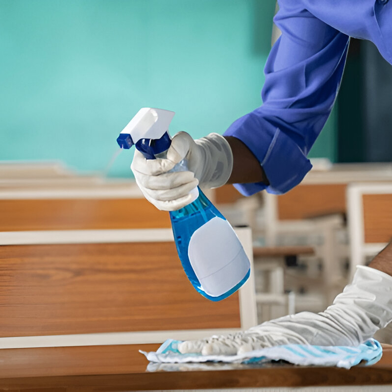 School Campus Cleaning